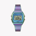 Timex Women's Purple Stainless Steel Watch, Digital Display | T80